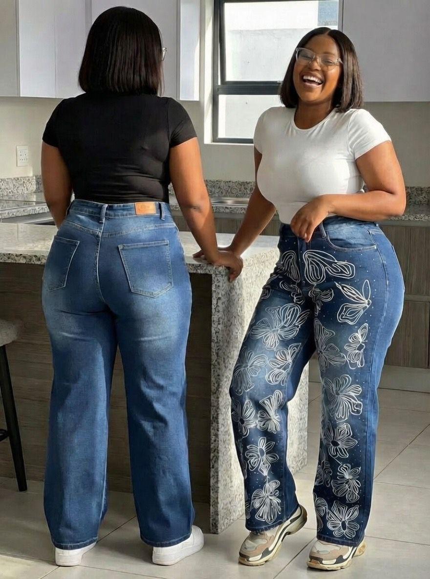 Timeless Stylish High quality Women Hard Jeans / denim cargo pants Wide Leg Casual Pants with multiple Pockets, High Waisted Cargo Pants unbeatable prices Flash Sale Women Gift ideas