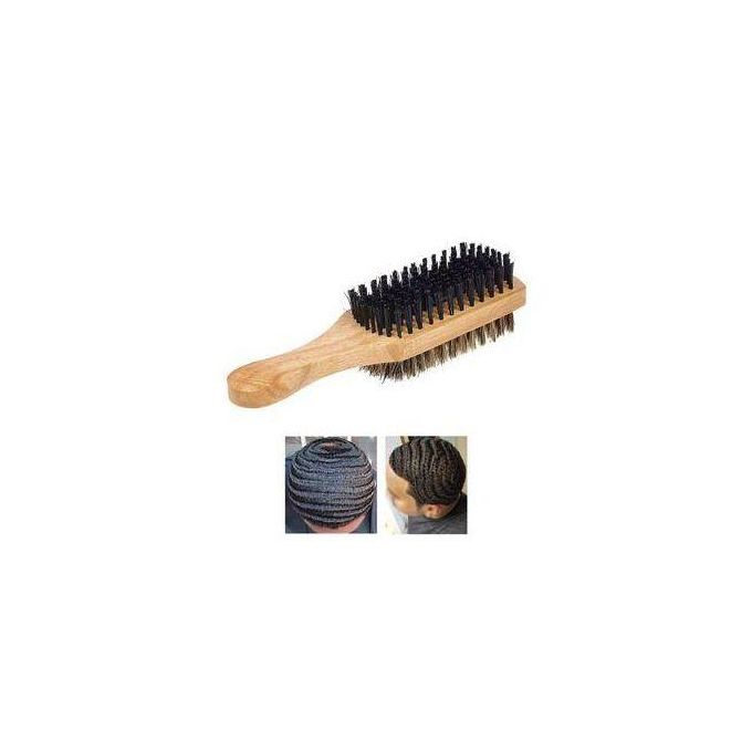 Fashion Double Side Soft And Hard Bristle Wave Brush-