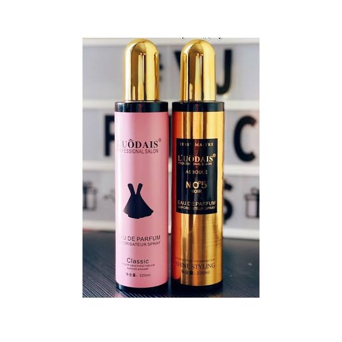 Luodais 2* No.5 Hair Shine,Styling Spray For Human Hair,Wigs &Weaves