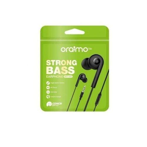 Oraimo deep pure real bass earphone with mic