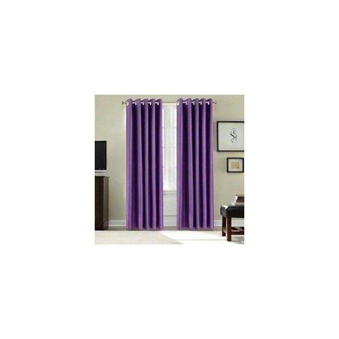 Purple Curtain 2pcs(1m+1m)+ 1.5m HEAVY SHEAR