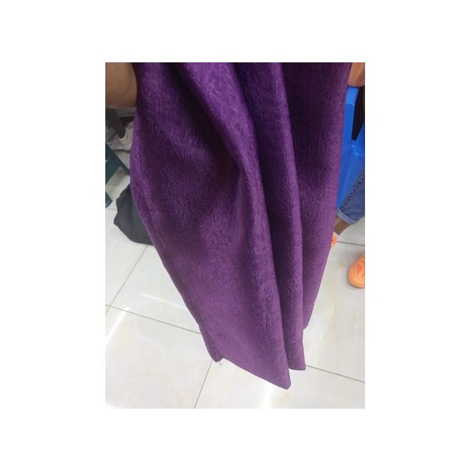Purple Curtain 2pcs(1m+1m)+ 1.5m HEAVY SHEAR