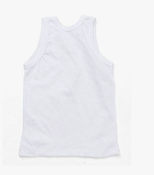 Yomitex White 100% Cotton Vests for Kids Baby Girls (3 in 1)
