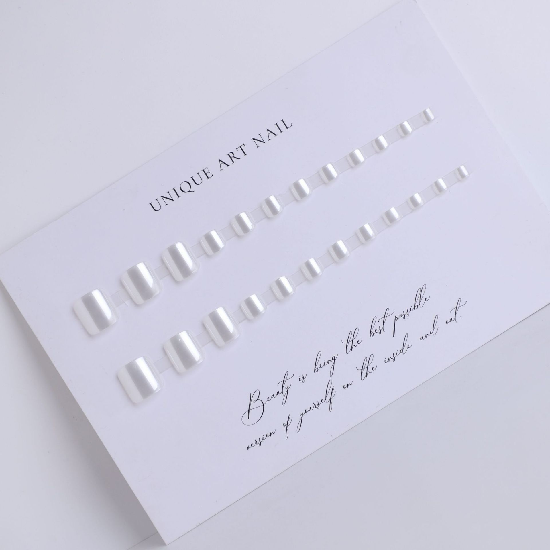 24 pcs Toe Fake Nails Toenail Wearable Nail Stickers Detachable False Nail Tips With Jelly Stickers Nails Art