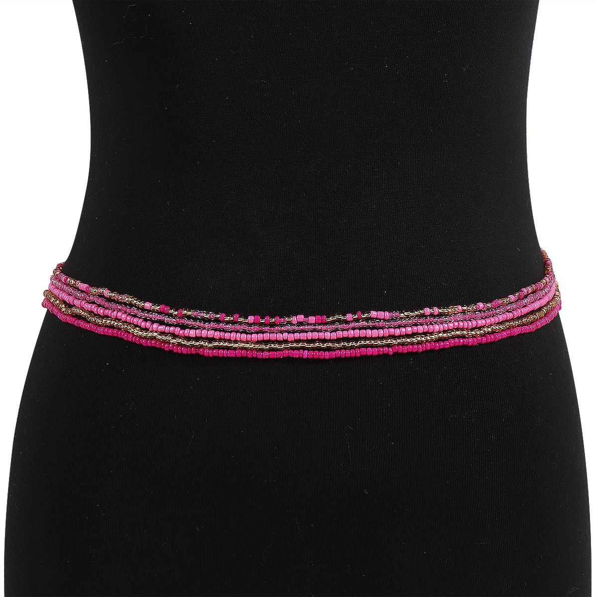 Sexy Bikini Beach Body Chain Fashion Women Jewelry Waist Beads Chains Belly Multilayer Waistband Accessories Bohemian Style