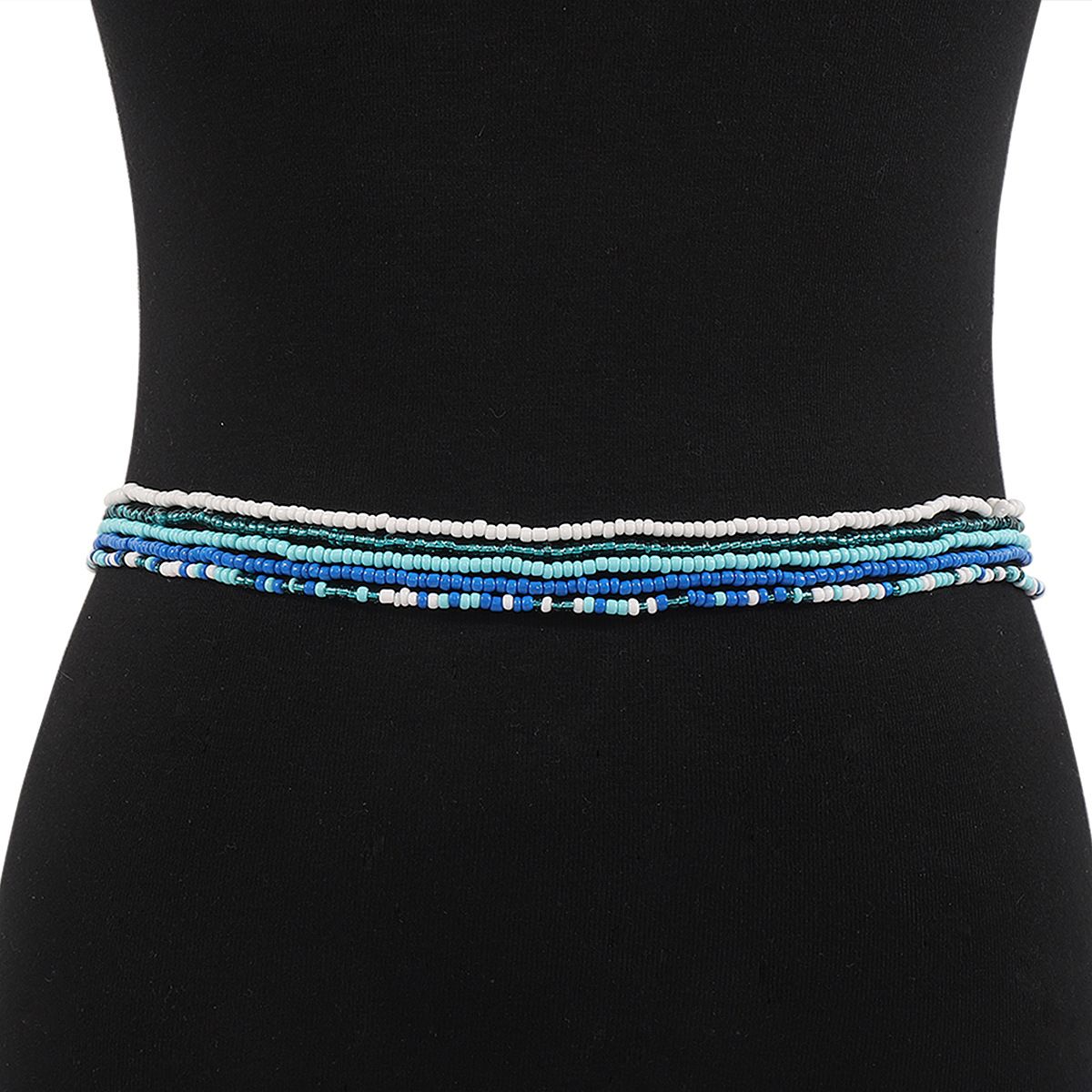 Sexy Bikini Beach Body Chain Fashion Women Jewelry Waist Beads Chains Belly Multilayer Waistband Accessories Bohemian Style