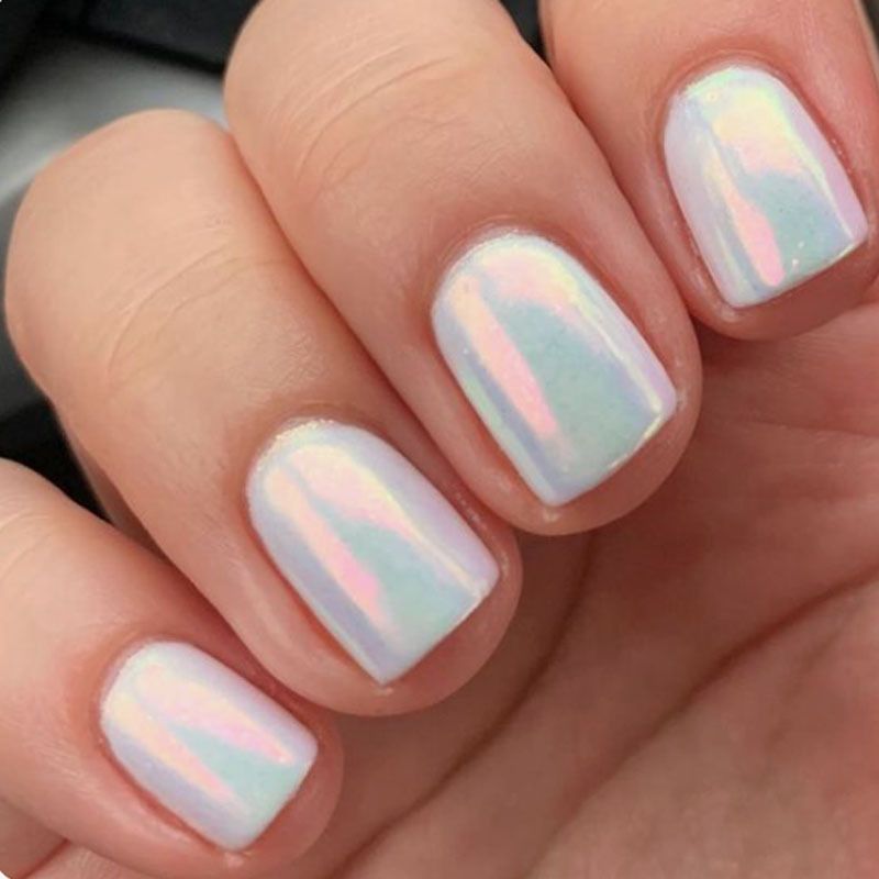 NEW 24pcs Wearable Fake Nails Color Change Reusable Stick On Nails Press on Full Cover False Nail Tips with Jelly Stickers Makeup Accessories view 4