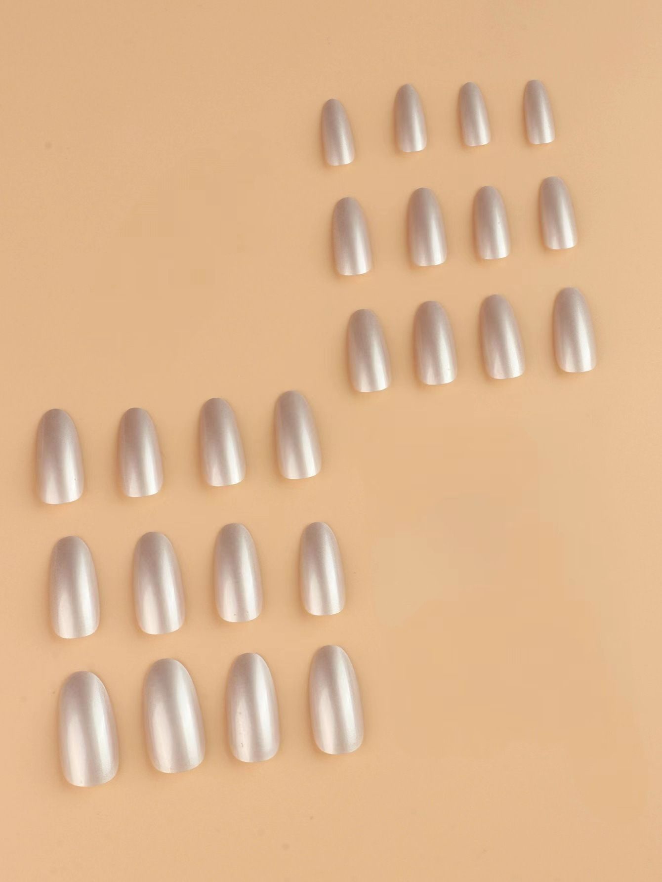 NEW 24pcs Wearable Fake Nails Reusable Stick On Nails Press on Full Cover False Nail Tips with Jelly Stickers Makeup Accessories view 3