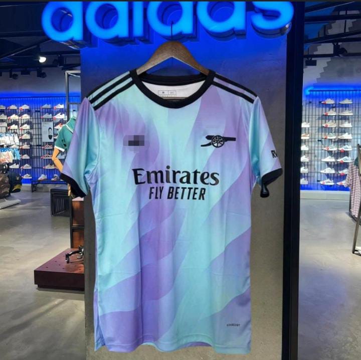 2024/2025 Best Quality New Season ARSENAL Original Third Kit Football Jersey; New Authentic Unisex Jersey/ Active Wear/ Athletic Supporters