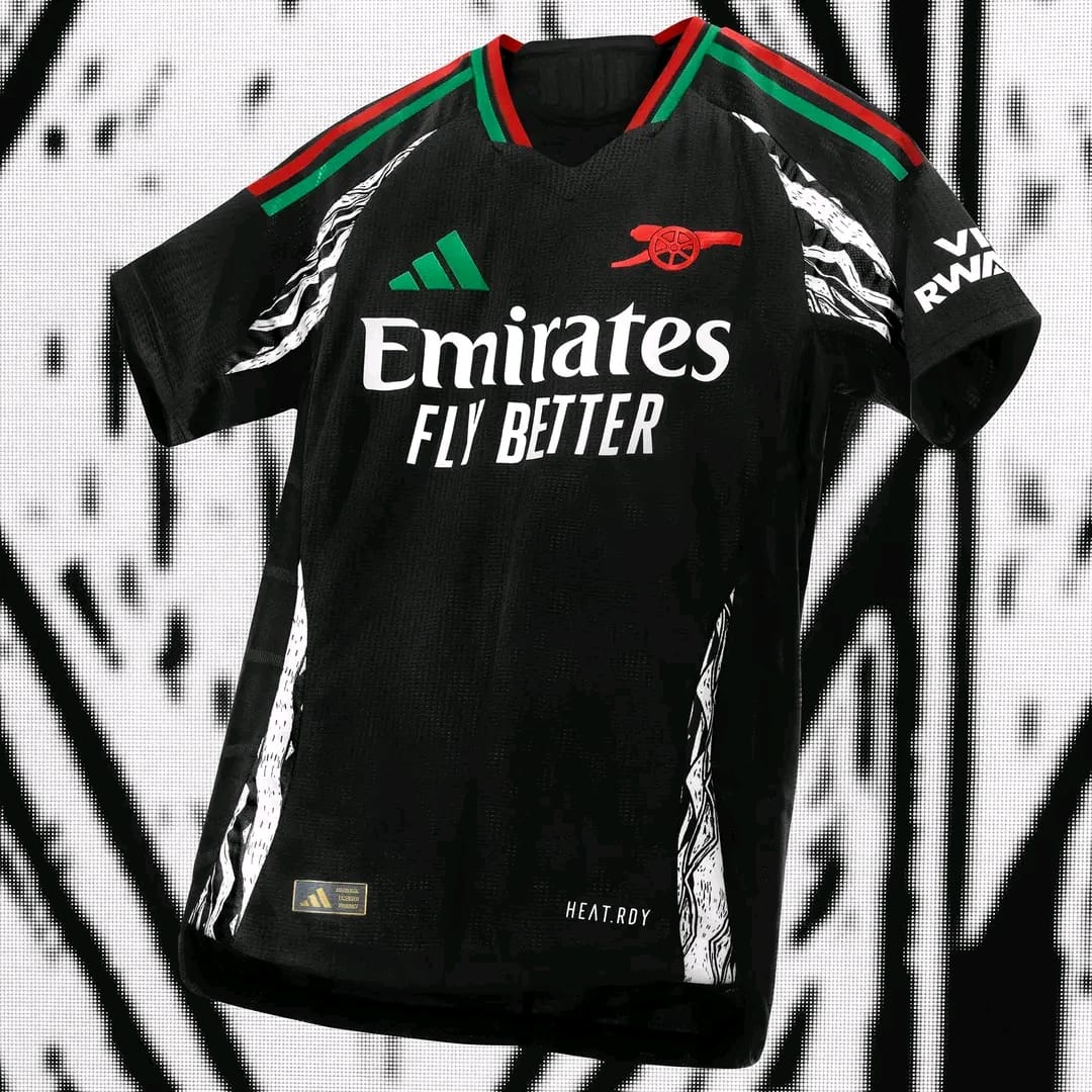 2024/2025 Best Quality New Season ARSENAL Original Away Kit Football Jersey; New Authentic Unisex Jersey/ Active Wear/ Athletic Supporters