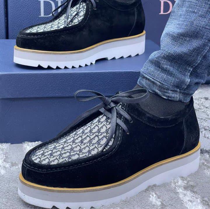 New Arrival Clarks Dior Casual Premium Suede Low Men's Loafers; Authentic & Best Quality Men's Shoes Flats Loafers