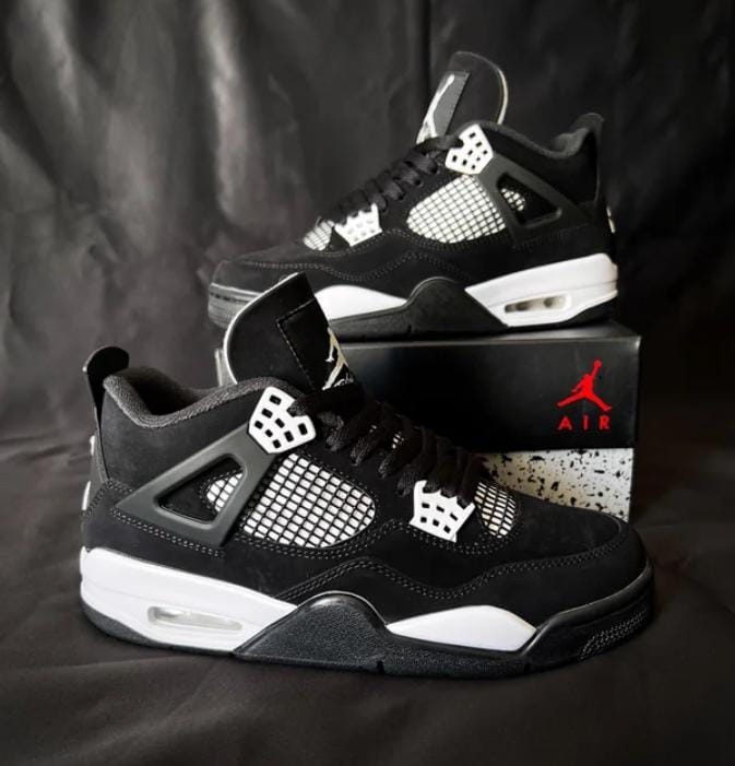 Authentic Air Jordan 4 Sneakers; Best Quality Original Men's/ Women's Shoes Breathable J4 Unisex Sneakers