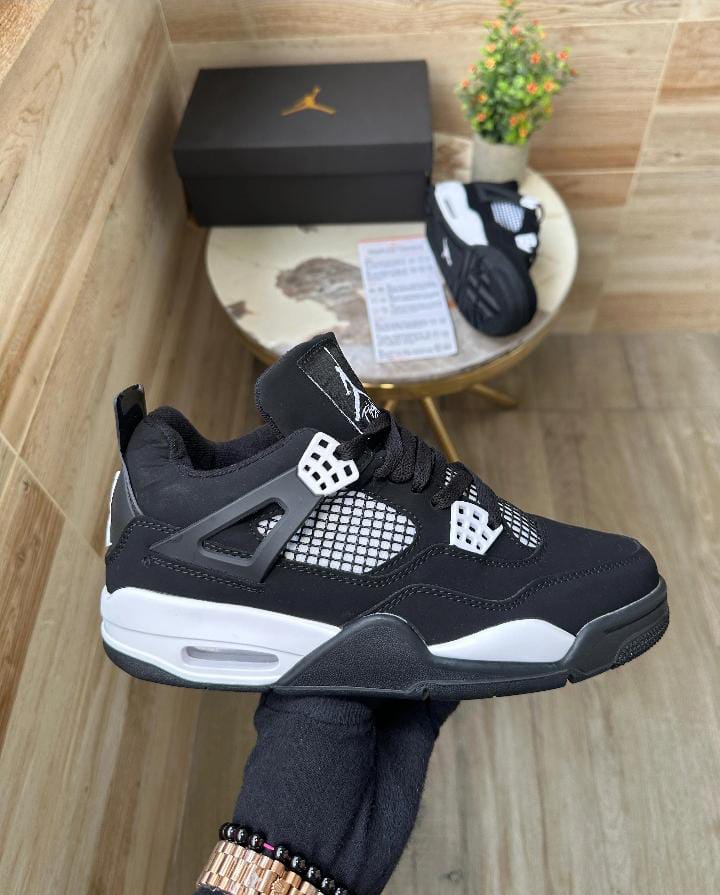 Authentic Air Jordan 4 Sneakers; Best Quality Original Men's/ Women's Shoes Breathable J4 Unisex Sneakers