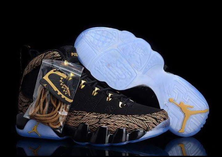 Original Air Jordan 9 Retro ''J9 Pollito'' Sneakers; Best Quality Authentic Unisex Breathable Shoes J9 Sneakers