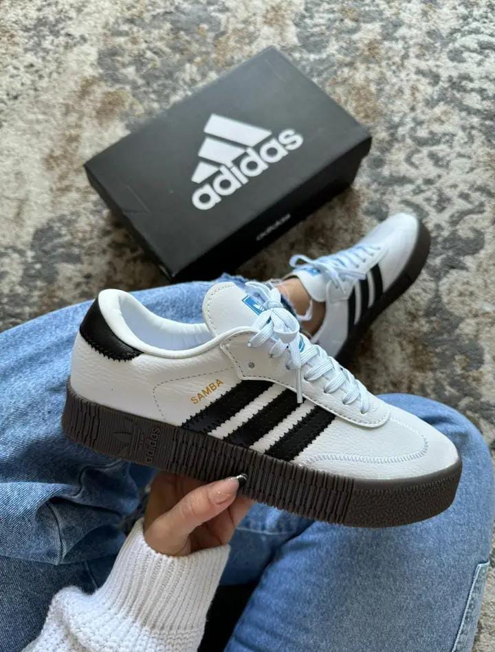 ORIGINAL SAMBA ROSE ''OG Cloud White'' Low Cut Sneakers; Best Quality Women's Shoes Unisex Sneakers