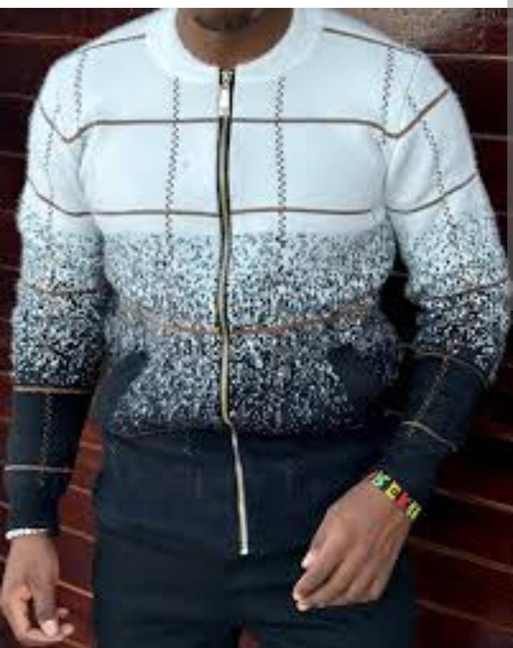 2024 New Luxury Fashion Patchwork Crew Neck Sweater; Men's/ Women's Warm Cashmere Casual Knitted Pullovers/ Cardigans With Zipper