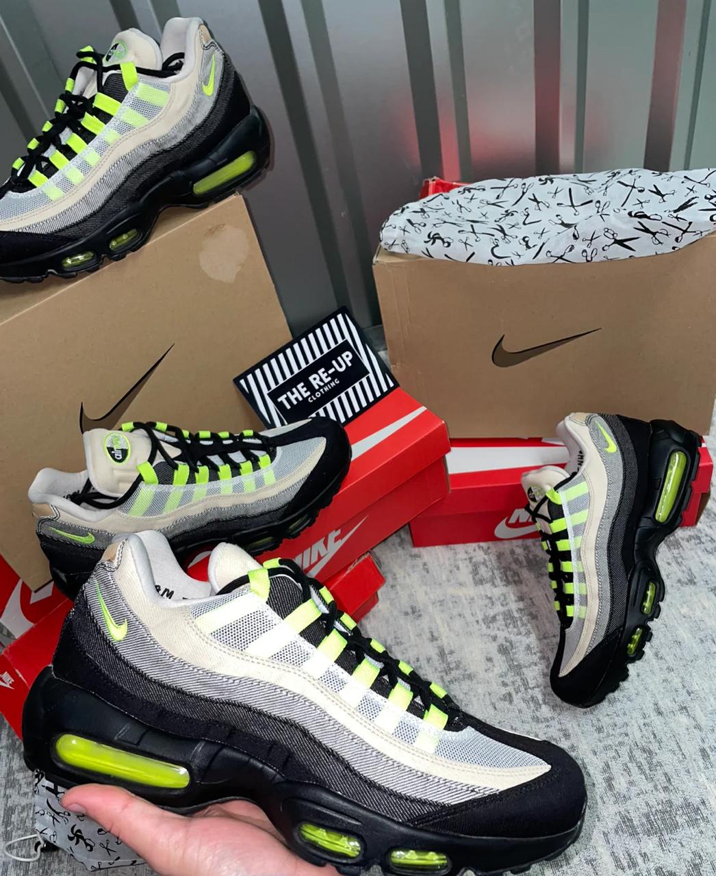 Original Air Max 95 Sneakers: New Arrival, Premium Quality Unisex Shoes for Men and Women, Featuring Breathable Airmax Design