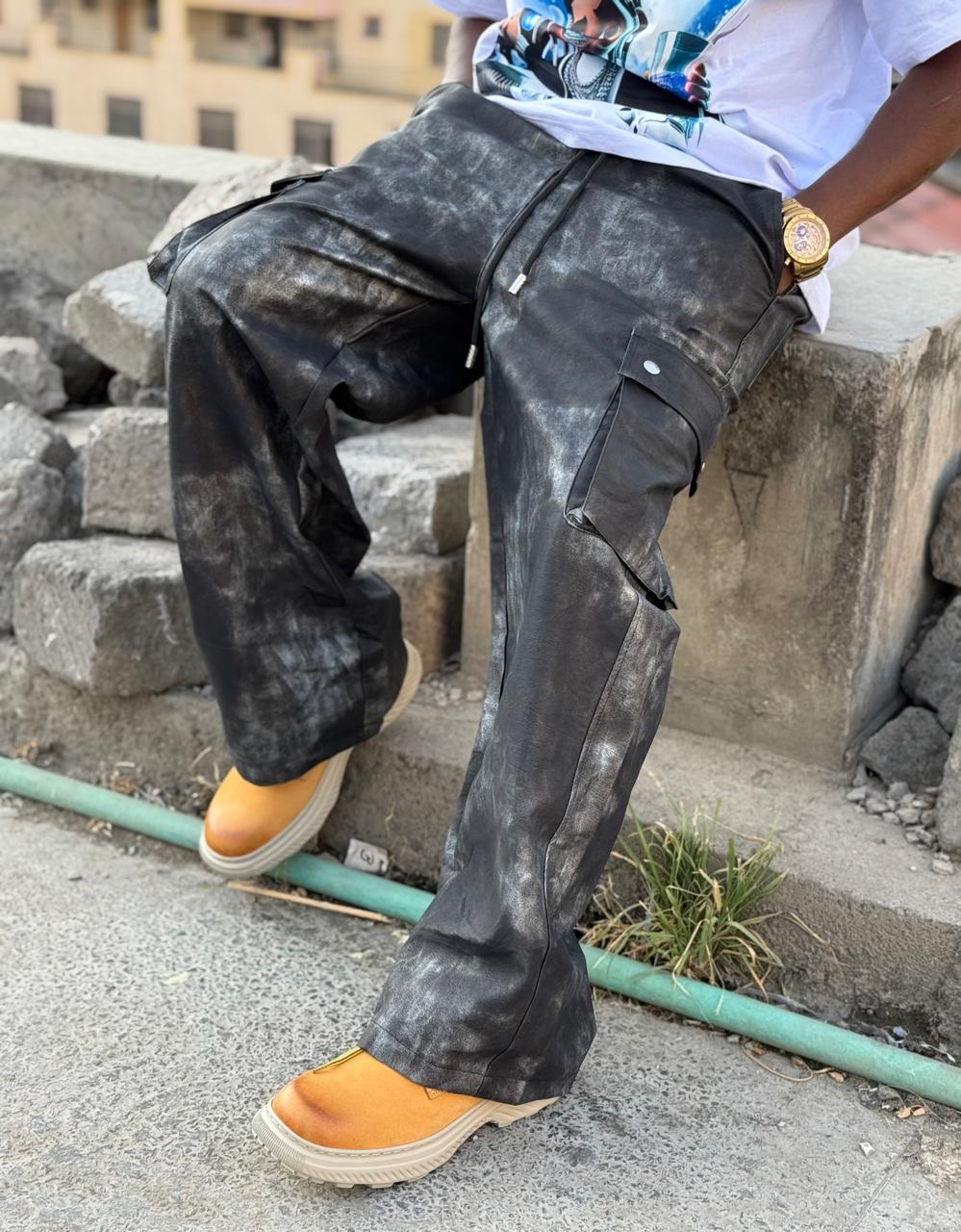 LATEST DESIGN Baggy Jeans For Men Vintage Light Blue Loose Fit Vaqueros Y2K Hombre Fashion Casual Distressed Wash Straight Denim Pants