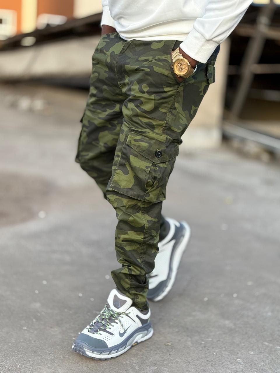 MEN COMBAT SIDE POCKET TROUSER