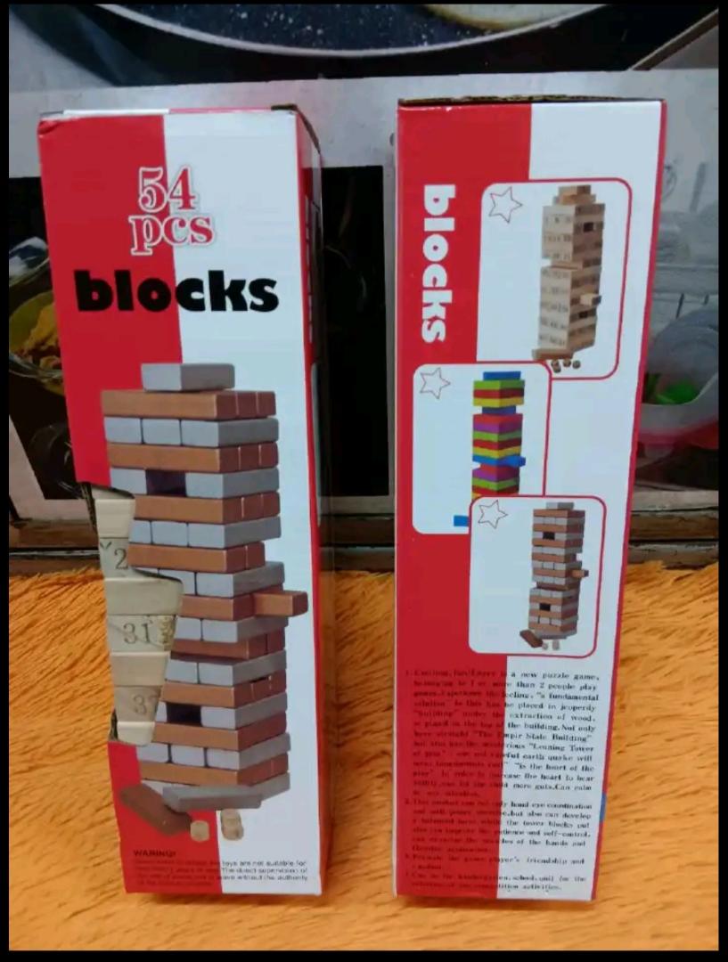 Best price for Jenga friends game Jenga Tower Toy (Wooden)54 Pcs Wooden ...