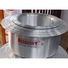 Redberry 8pcs from size 12 to 19 Premier Range of Aluminium Cooking Pots Set Stainless steel Sufurias
