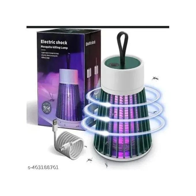 Electric Shock Mosquito Killing Lamp – Silent Light Wave Insect Killer for Home Use
