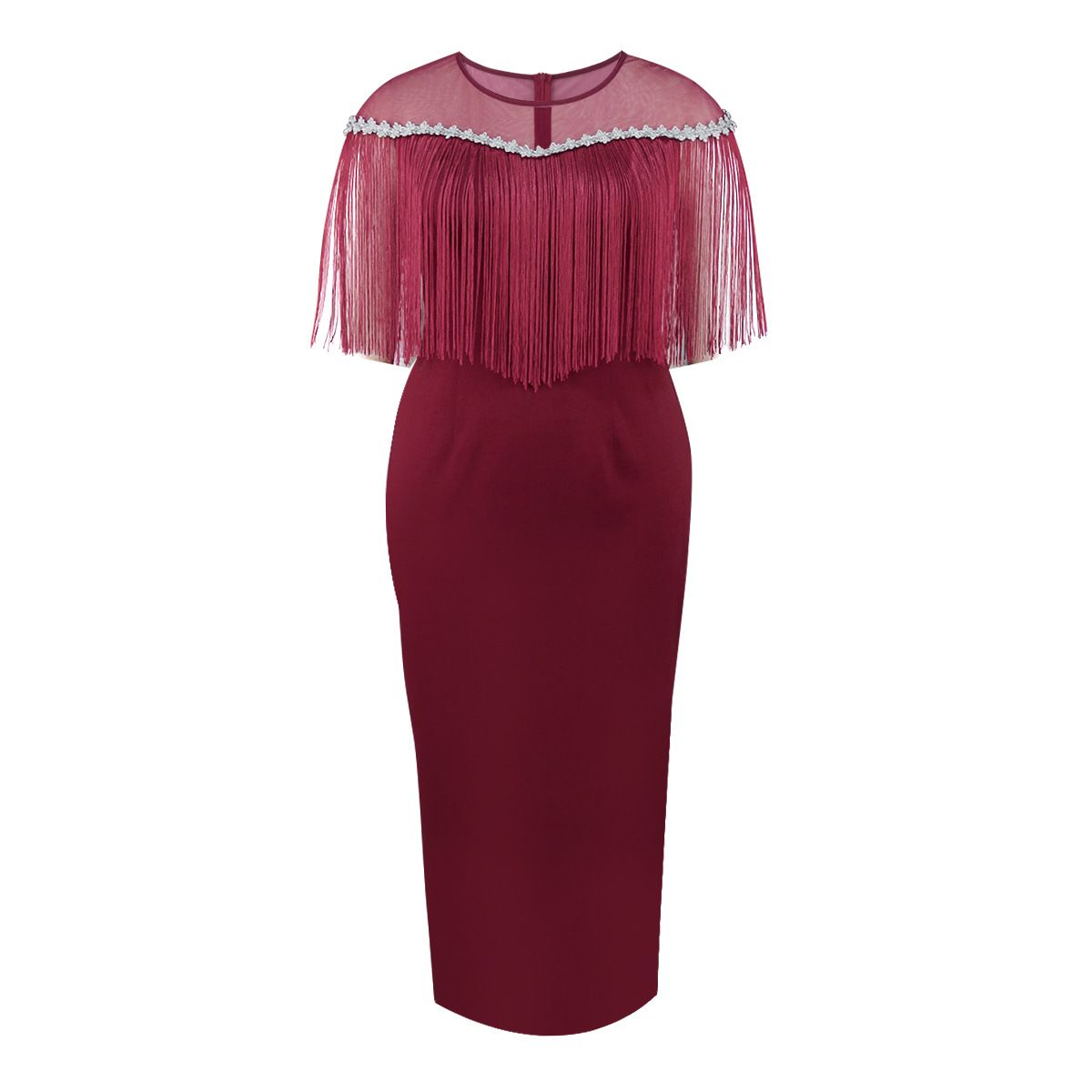 New Product Selection: AM040502 Cross border Banquet Evening Dress, Large Size, Elegant and Skinny Look, Su Qi Style, High Waist Dress, Party Dress