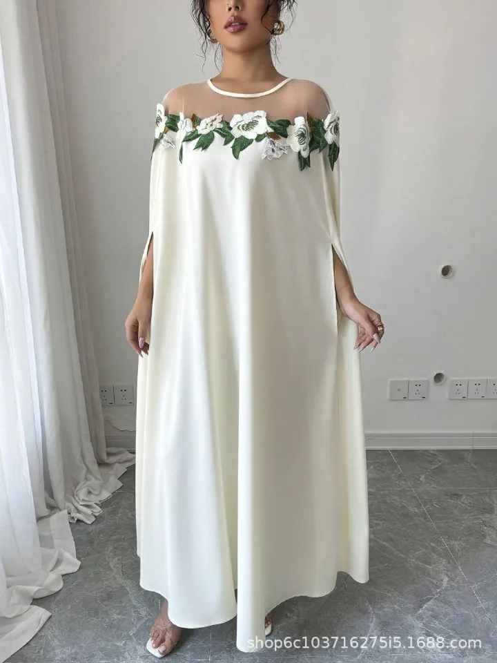 New Product Selection: Cross border Women's Clothing from Europe and America, 2026 Summer Collection, Unique and Unique Design, Flower Dress, Women's French Sweet Commuter