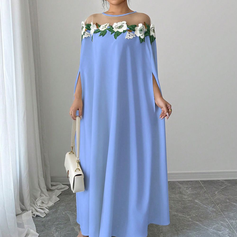 New Product Selection: Cross border Women's Clothing from Europe and America, 2026 Summer Collection, Unique and Unique Design, Flower Dress, Women's French Sweet Commuter