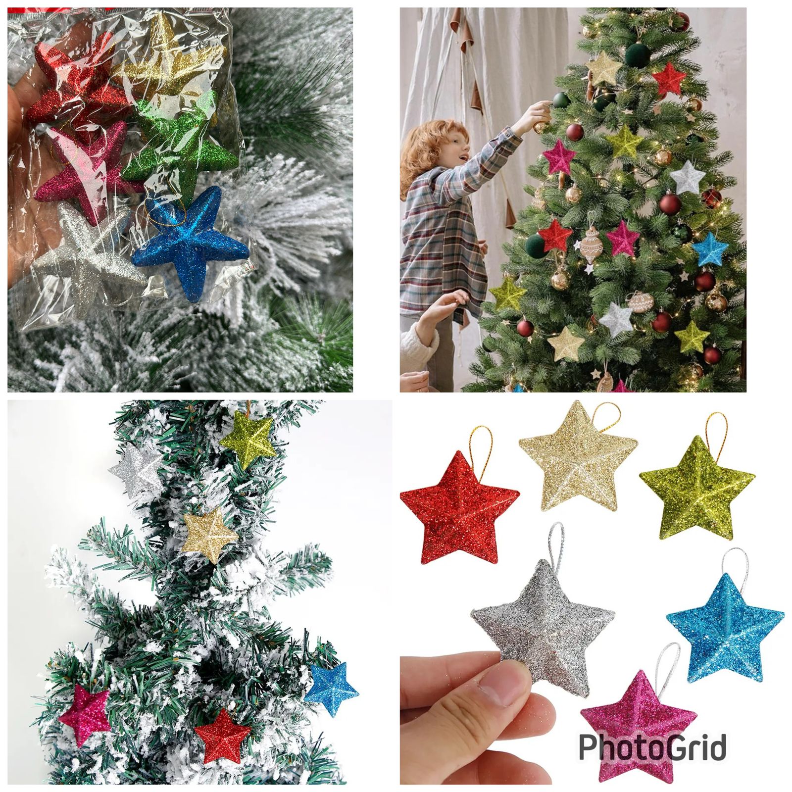 Mixed stars 6pcs set - Real pics attached