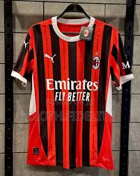 24/25 Best Quality New Season Ac Milan Home Third Kit New Fashion Unisex Jersey New Arrival Sports Loose Retro