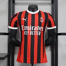 24/25 Best Quality New Season Ac Milan Home Third Kit New Fashion Unisex Jersey New Arrival Sports Loose Retro
