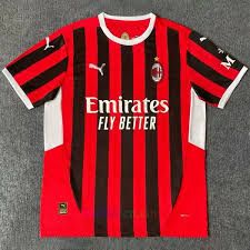 24/25 Best Quality New Season Ac Milan Home Third Kit New Fashion Unisex Jersey New Arrival Sports Loose Retro