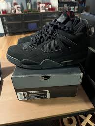 New Fashion Air Jordan 4 Black Cats Best Quality Mens Shoes New Arrivals Unisex Sneakers Best Fashion Affordable New Arrivals