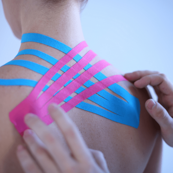 Kinesiology Tape /K-tape - All Round Breathable Therapeutic Sports Athletic Elastic Muscle Support Tape for therapy-in black