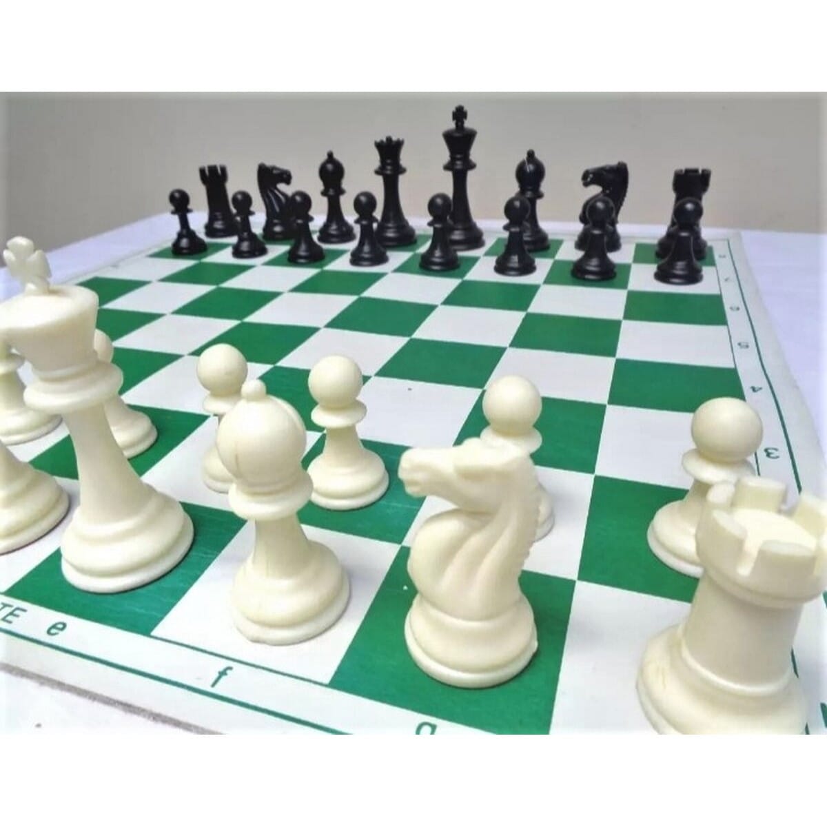 Portable Tournament Chess Board Game Mat+FREE Carrier Bag