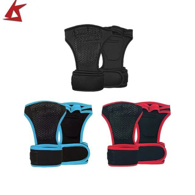 Ventilated Weight Lifting Workout Gloves With Wrist Wraps open gym gloves best design