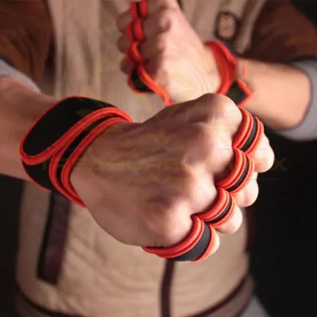 Ventilated Weight Lifting Workout Gloves With Wrist Wraps open gym gloves best design