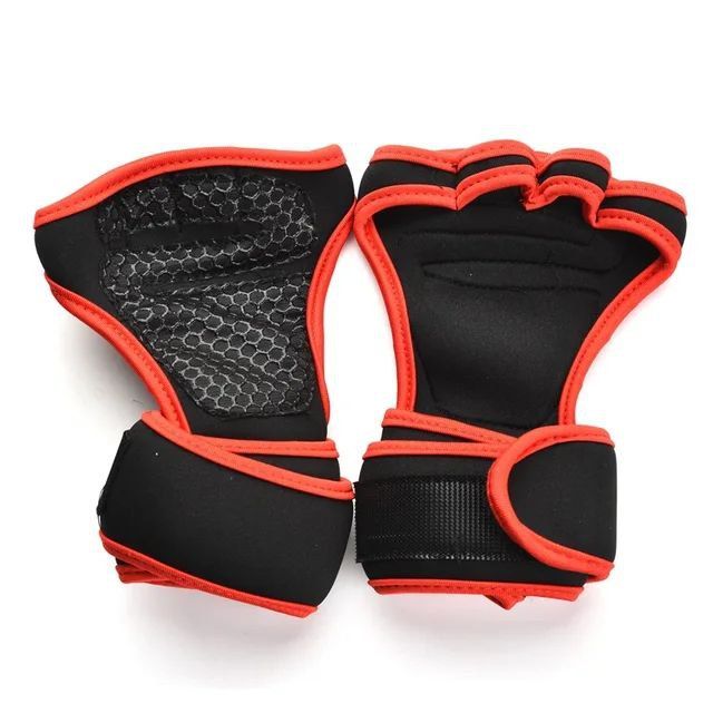 Ventilated Weight Lifting Workout Gloves With Wrist Wraps open gym gloves best design