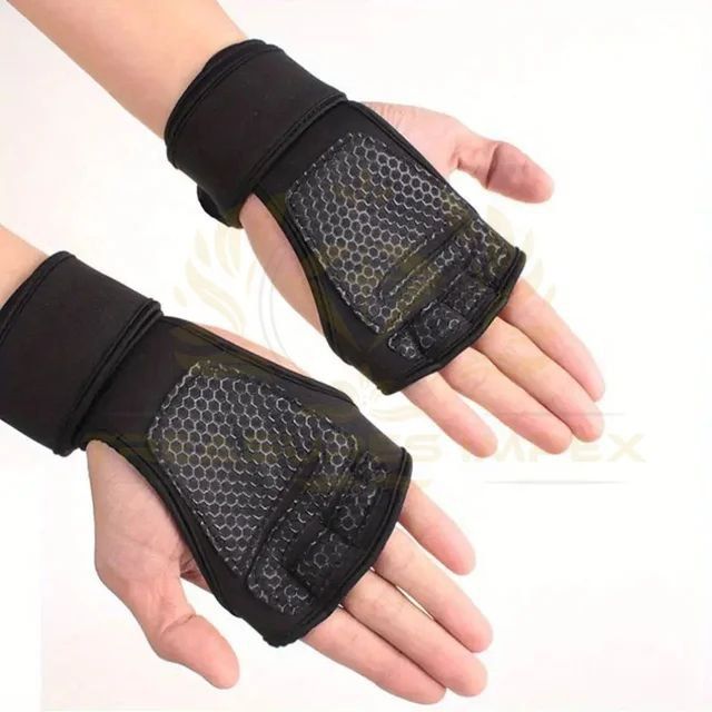 Ventilated Weight Lifting Workout Gloves With Wrist Wraps open gym gloves best design