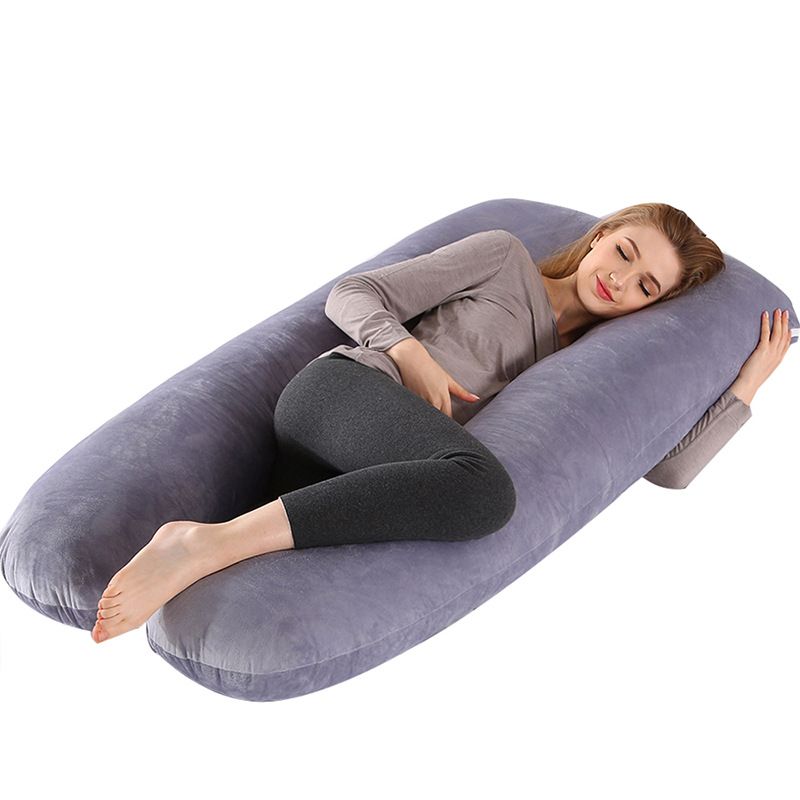 Pregnancy Pillows for Sleeping U-Shape Full Body Pillow and Maternity Support