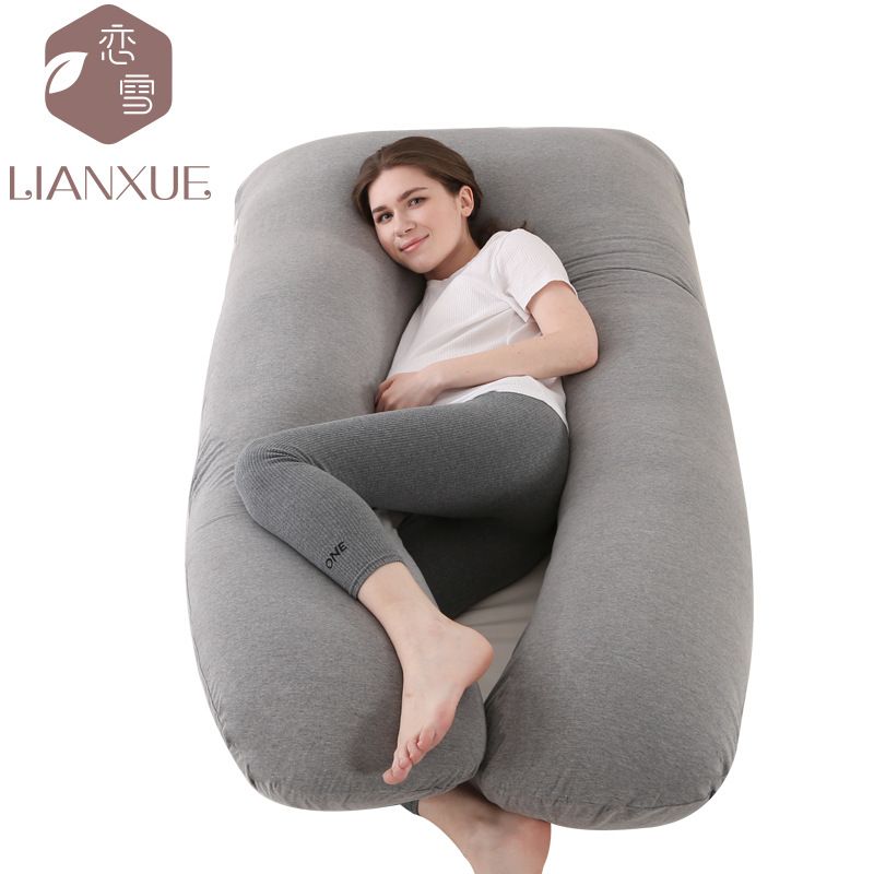 Pregnancy Pillows for Sleeping U-Shape Full Body Pillow and Maternity Support