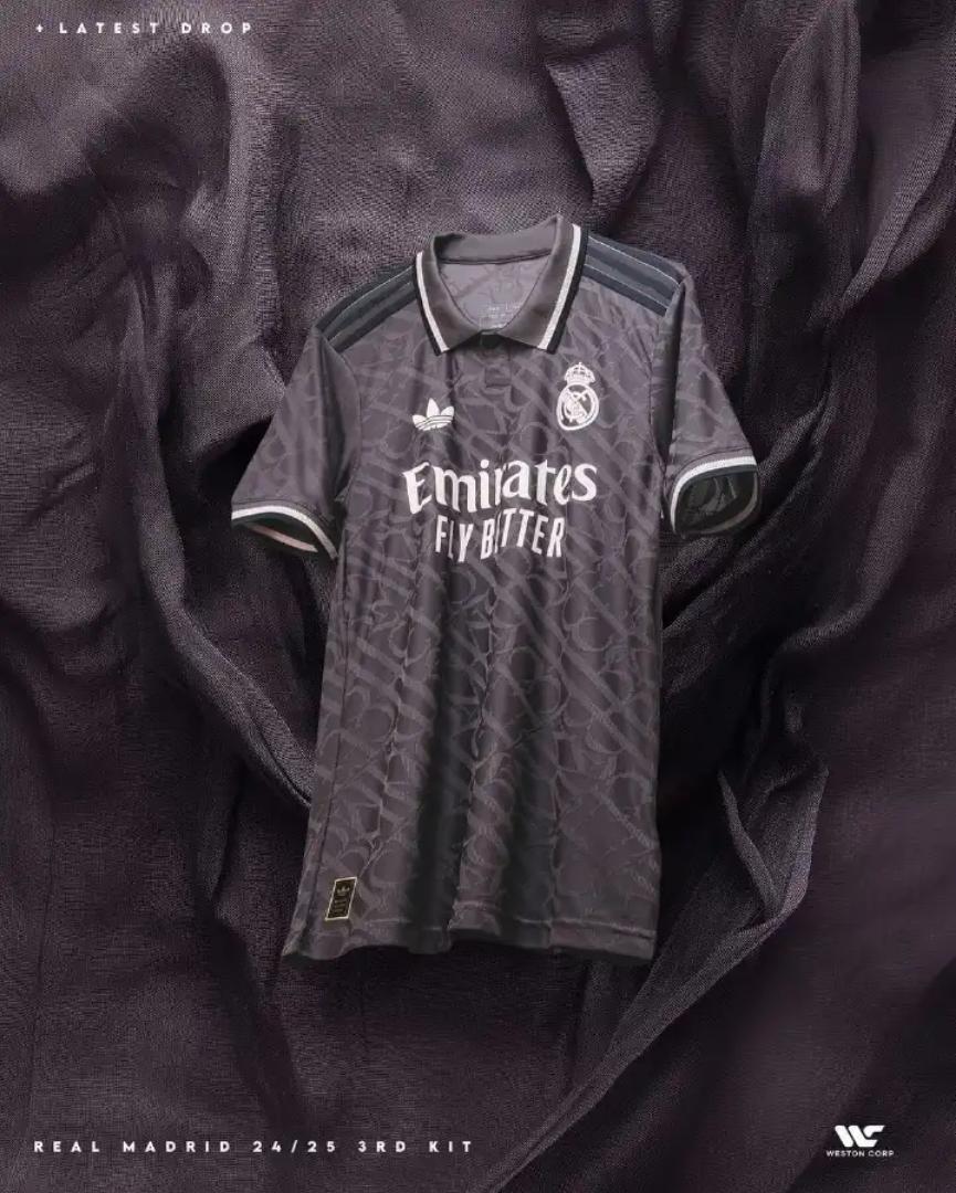 Real Madrid Jersey home kit 24/25 black kit