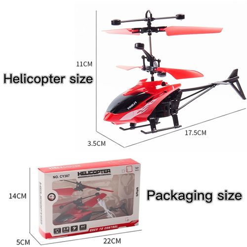 Infrared Induction Remote controlled Toy Helicopter Drone Model Plane