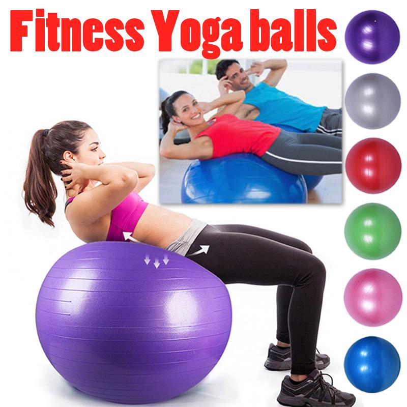 Anti Burst Exercise Yoga Balls Anti-Burst Yoga/Gym Ball With Free Pump