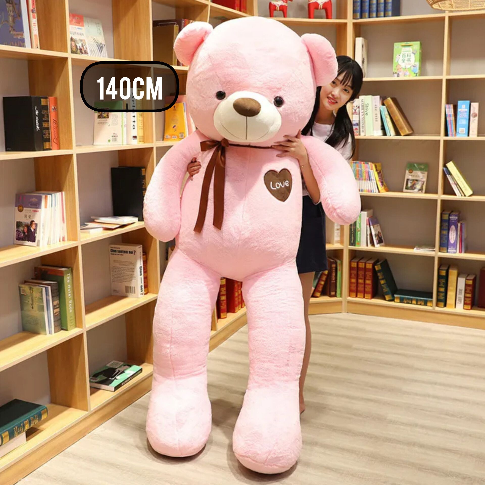 Enormous Giant Teddy Bear Humongous Soft Fur Teddy Bears size 140cm
