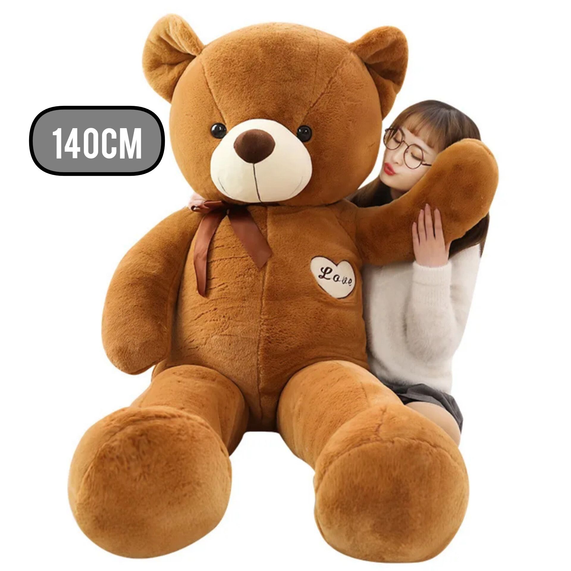 Enormous Giant Teddy Bear Humongous Soft Fur Teddy Bears size 140cm