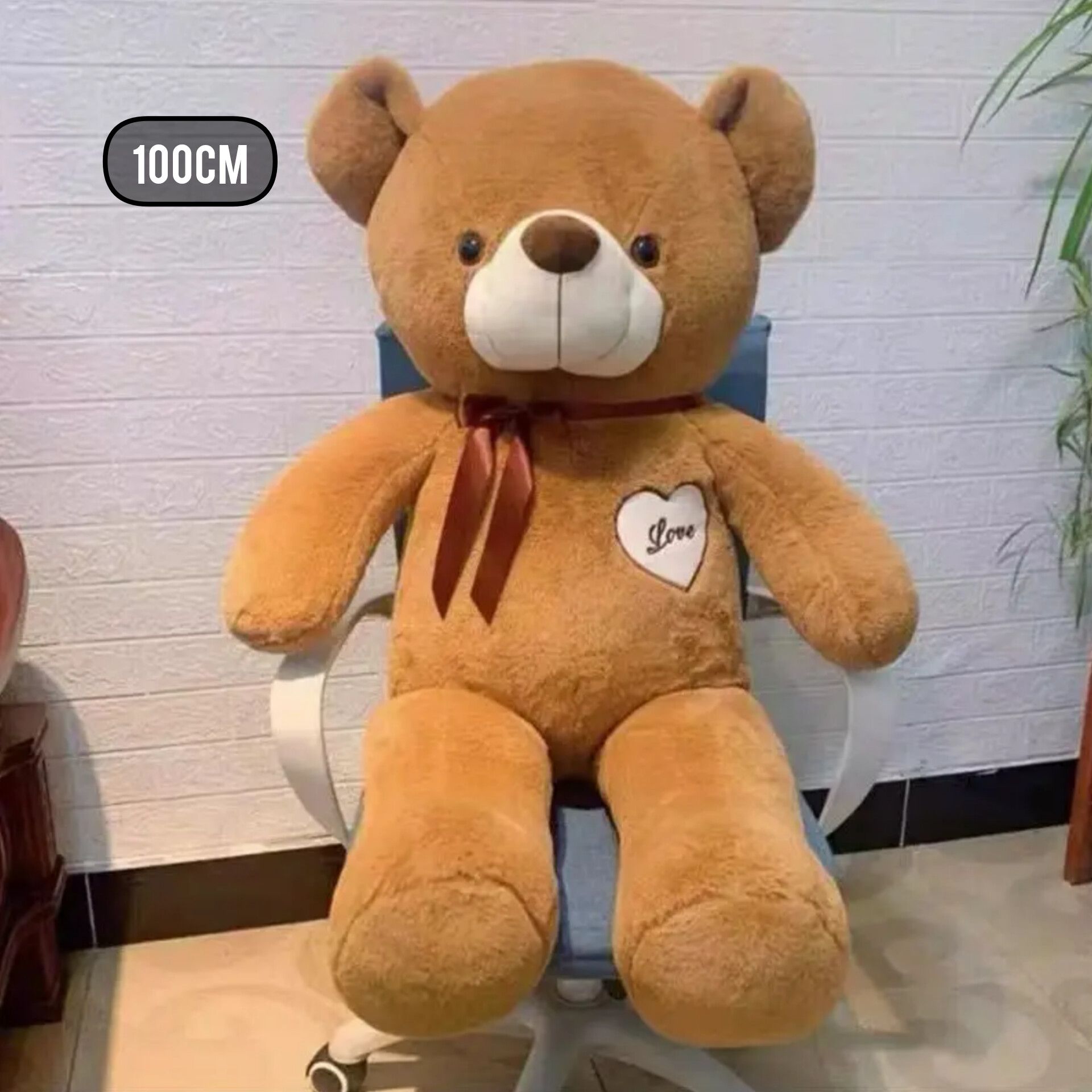 Enormous Giant Teddy Bear Humongous Soft Fur Teddy Bears size 100cm