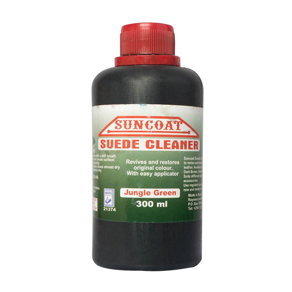 SUNCOAT JUNGLE GREEN Suede Cleaner - 300ml