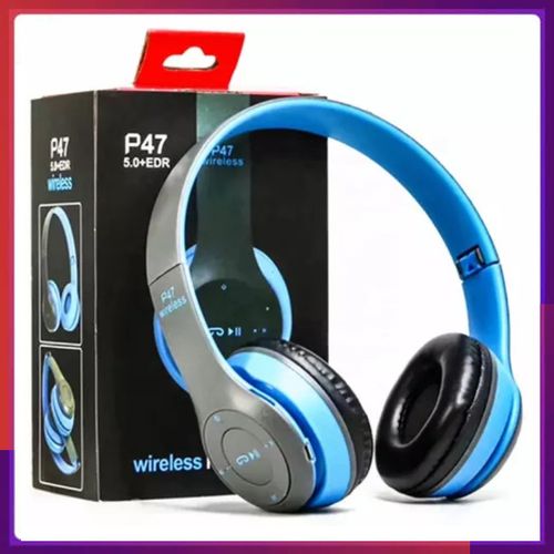 P47 Wireless Stereo Bass Bluetooth Headphone Sports Foldable Headset With TF Micro for IOS/Android